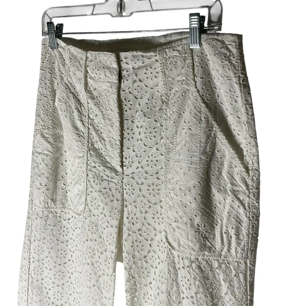 Veronica‎ Beard Riggs Eyelet Pants